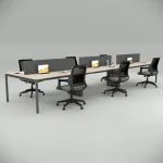 Six Ear Workstation Walnut